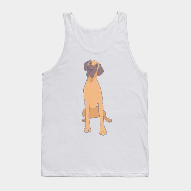 Great Dane Tank Top by Csieben